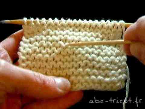 Comment commencer un tricot en point mousse ?