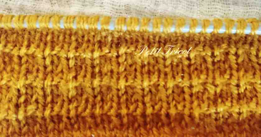 Comment tricoter le point de sillon ?
