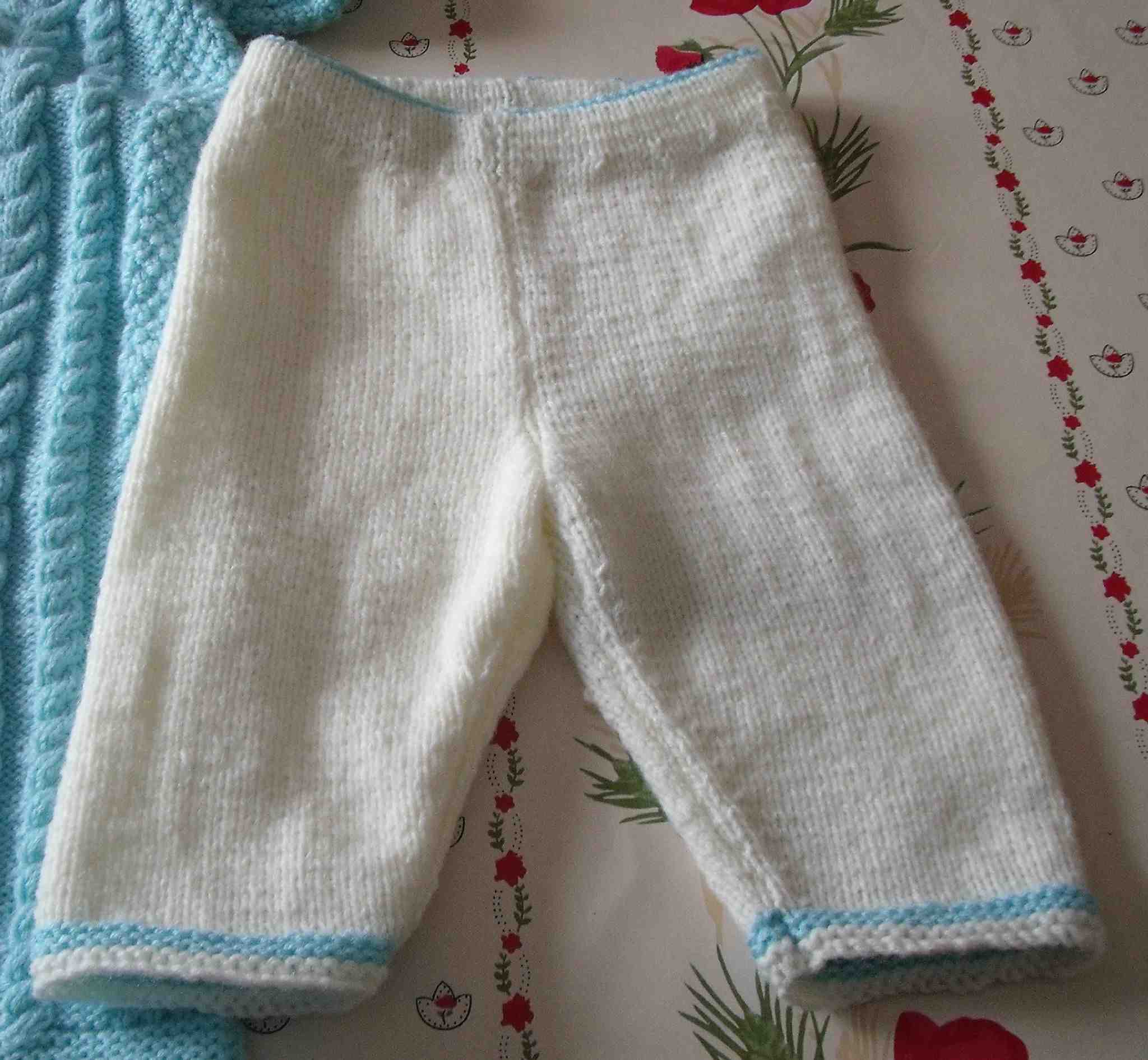 Modèle de tricot facile gratuit pour bébé