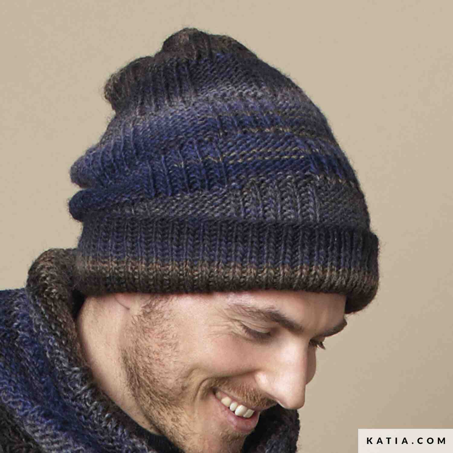Modele tricot bonnet homme